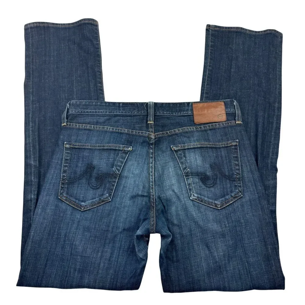 AG Adriano Goldschmied Jeans Mens Size 31X34 Blue Denim The Protege Straight Leg